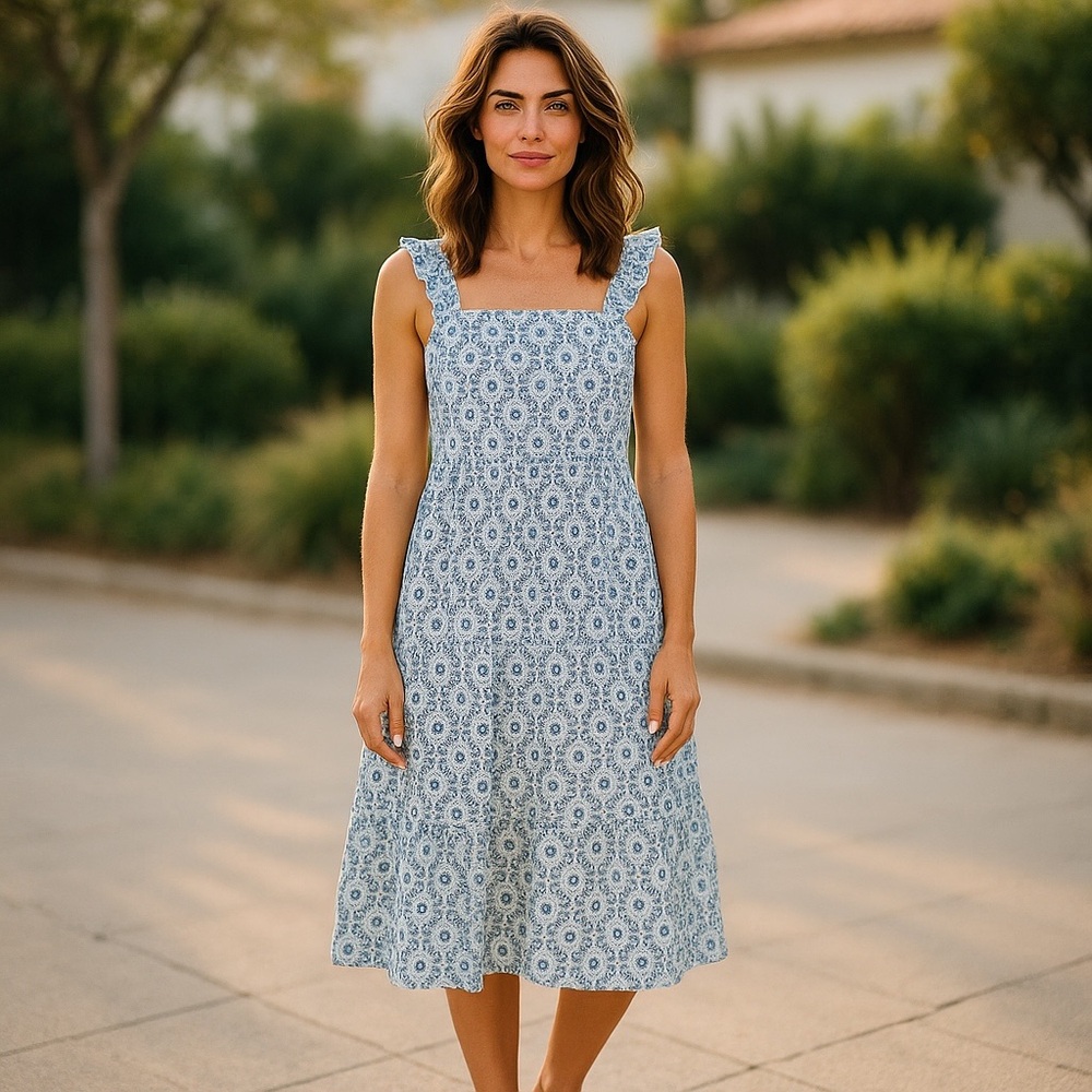 As U Wish Summer Cottagecore Dress size XL